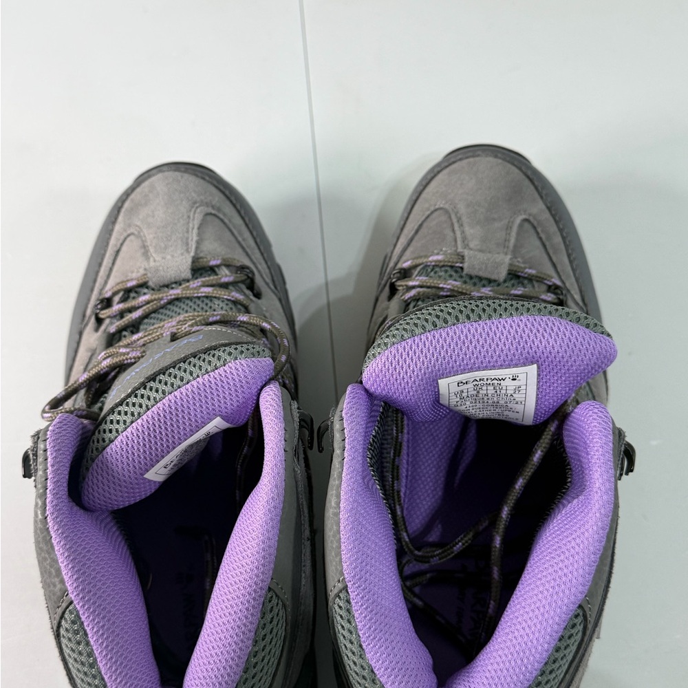 Bearpaw Corsica Women's Waterproof Hiking Winter Boots Size‎ 10 M Gray Purple - Picture 8 of 8